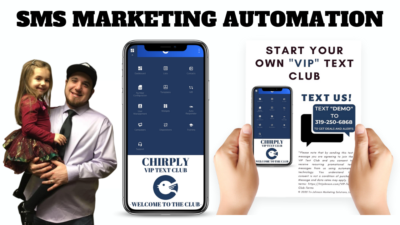 Chirply SMS Marketing Automation
