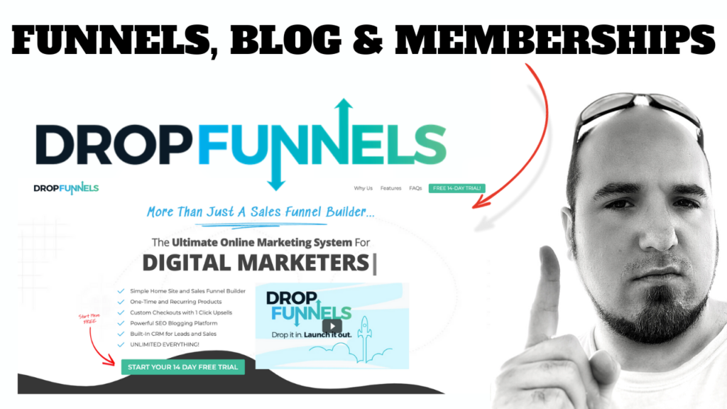 Funnels, Blog And Memberships