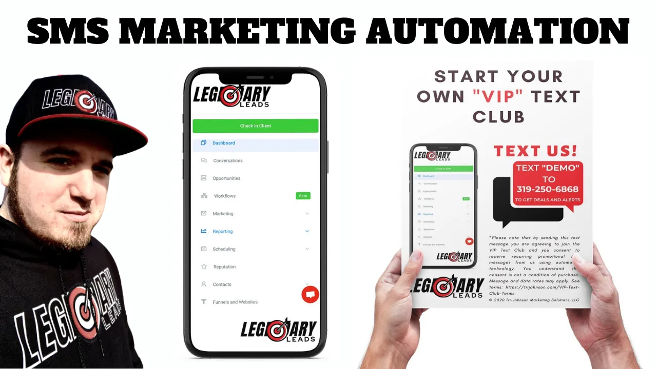 Legendary Leads SMS Marketing Automation Legendary Leads SMS Marketing Automation