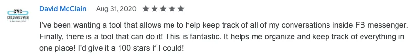 David M Testimonial