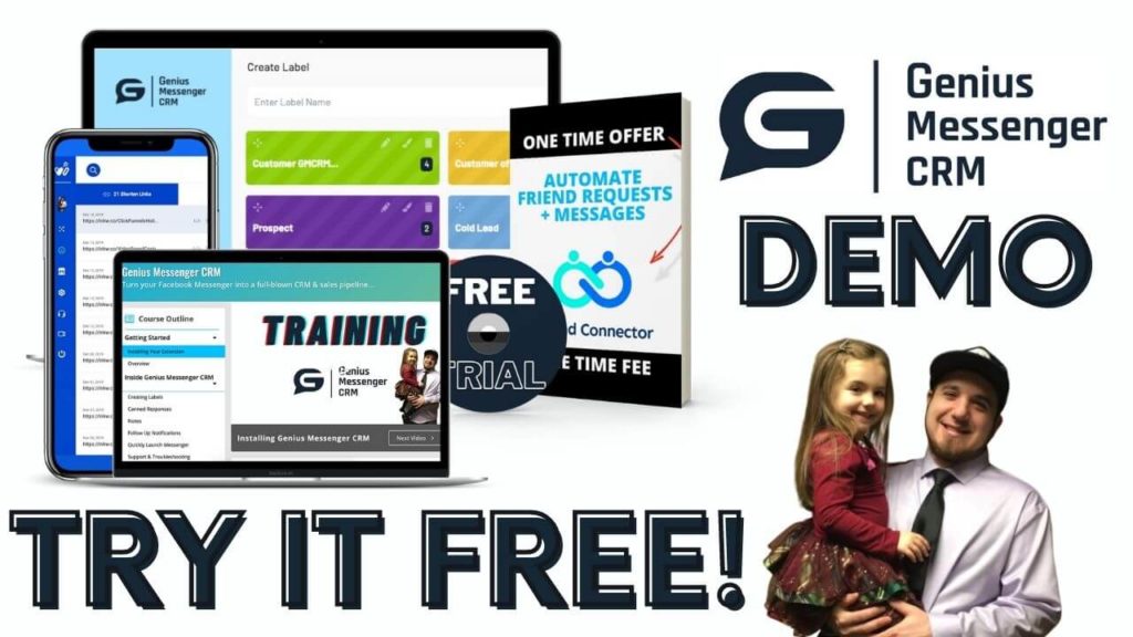 Genius Messenger CRM Demo - Try It Free!