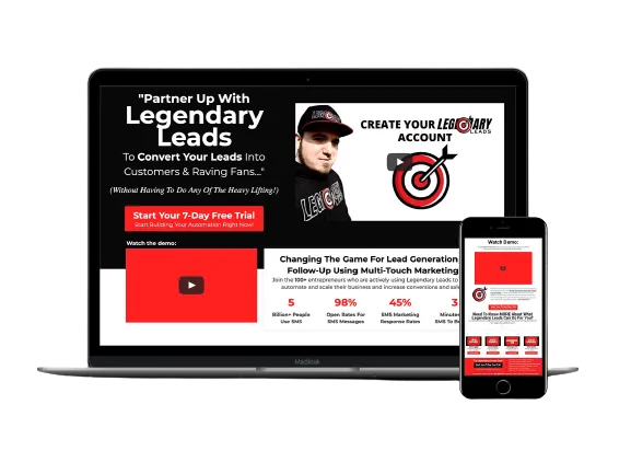 Legendary Leads Mockup