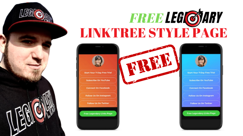 Free Linktree Style Page